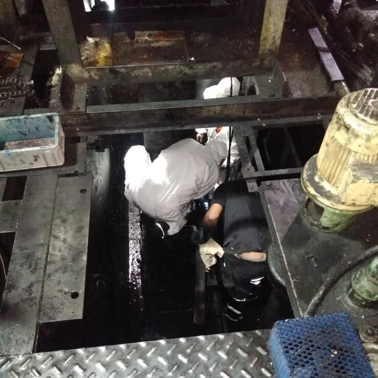 mantenimiento de horno industrial con reparación de estructura metálica y servicio técnico industrial