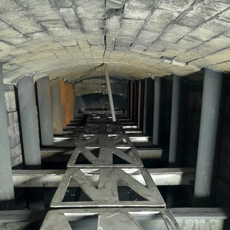 mantenimiento de horno industrial con reparación de estructura metálica y servicio técnico industrial