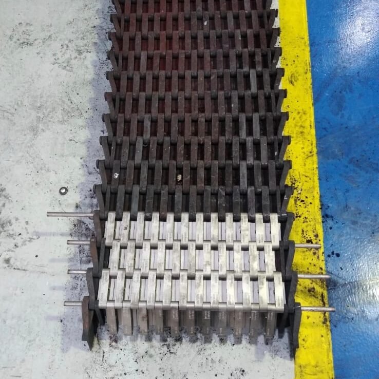 mantenimiento de horno industrial con reparación de estructura metálica y servicio técnico industrial